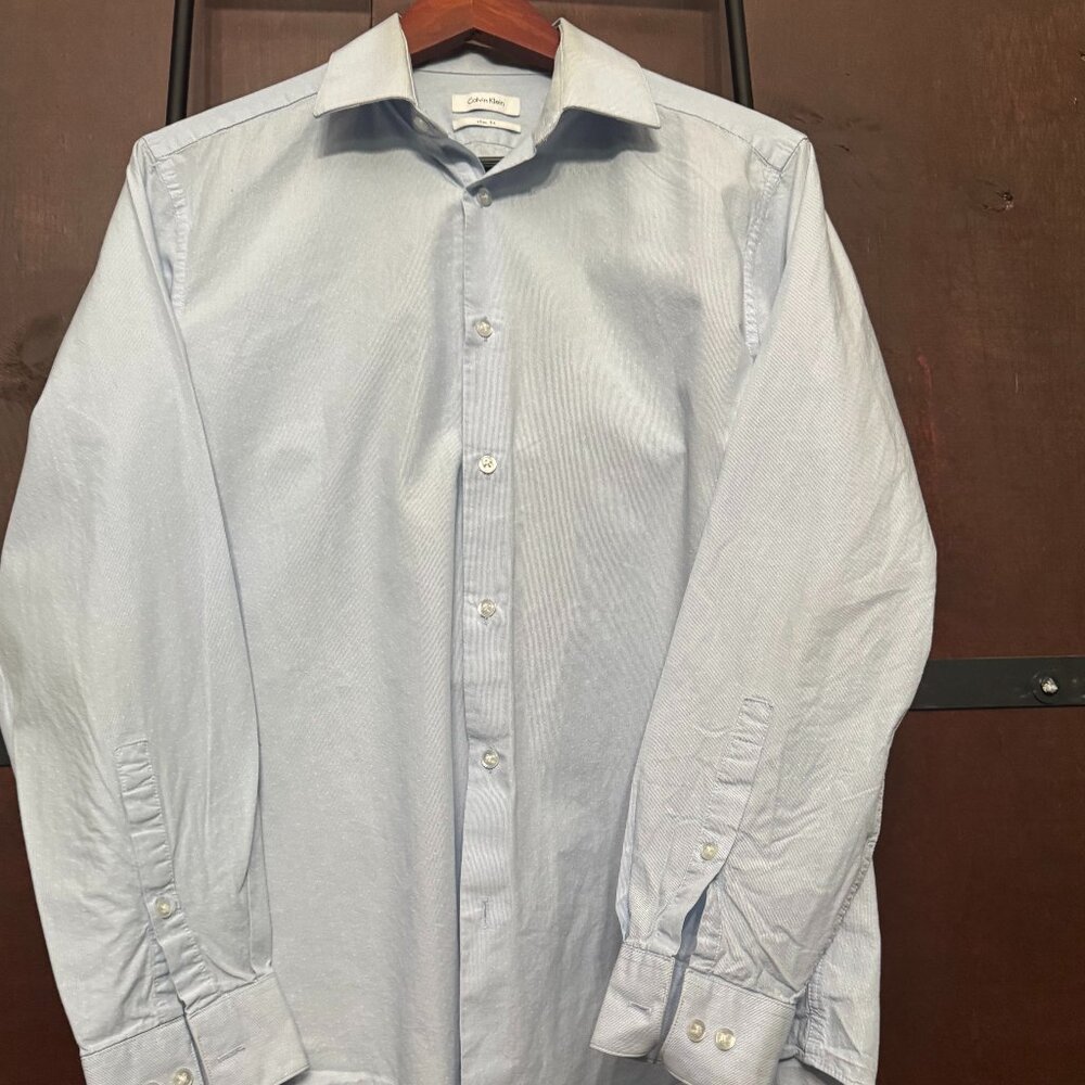 Calvin Klein Dress mens shirt, slim fit